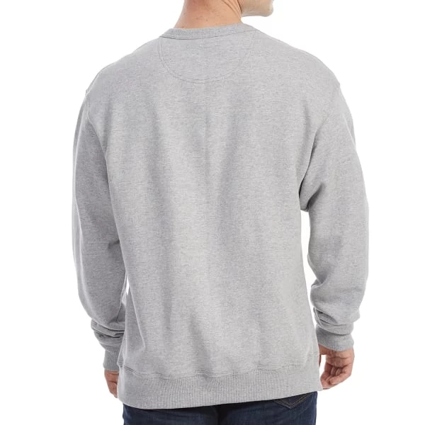 CHAMPION Men's Powerblend Crew Script Logo Pullover - Image 2