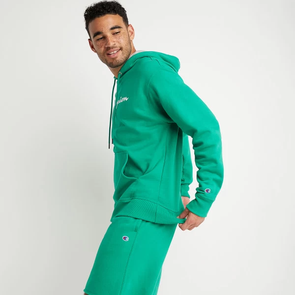 CHAMPION Men's Graphic Powerblend Fleece Hoodie - Image 3