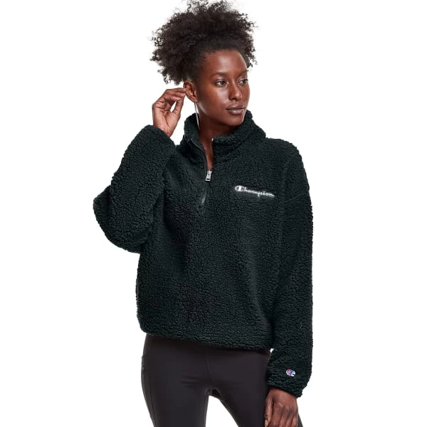 CHAMPION Women's Cozy High Pile Quarter Zip