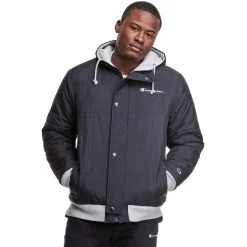 CHAMPION Men's Powerblend Reversible Puffer Jacket