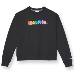 CHAMPION Juniors' Powerblend Fleece Relaxed Crew