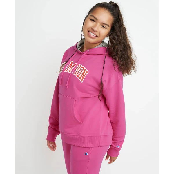 CHAMPION Women's Varsity Vibe Powerblend Hoodie - Image 3