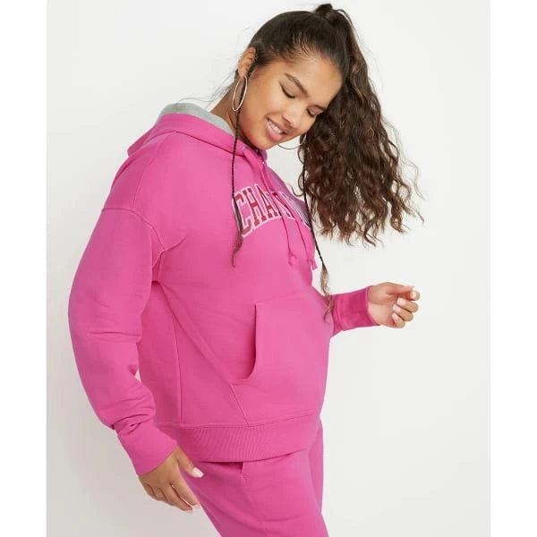 CHAMPION Women's Varsity Vibe Powerblend Hoodie - Image 4