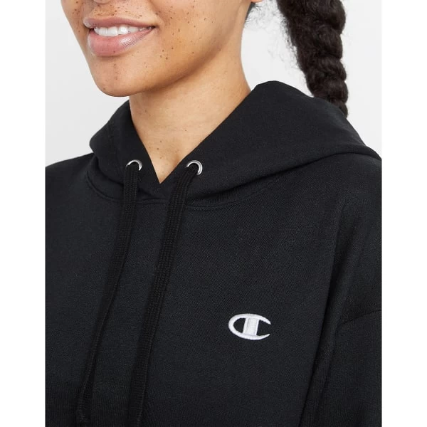 CHAMPION Women's Powerblend Fleece Oversized Hoodie - Image 5