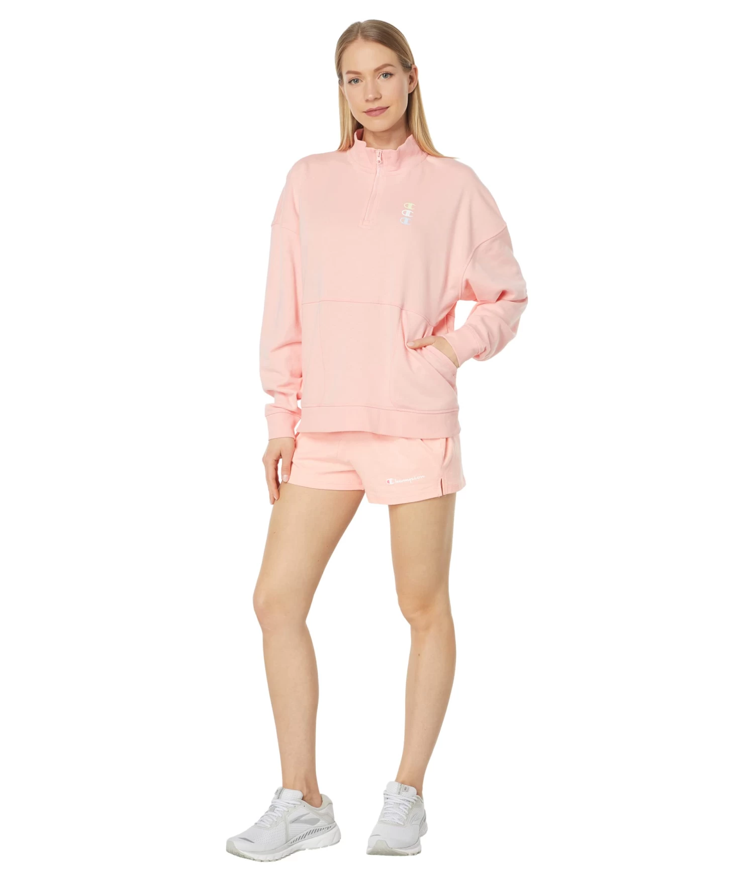 Champion Campus French Terry 1/4 Zip - Image 4