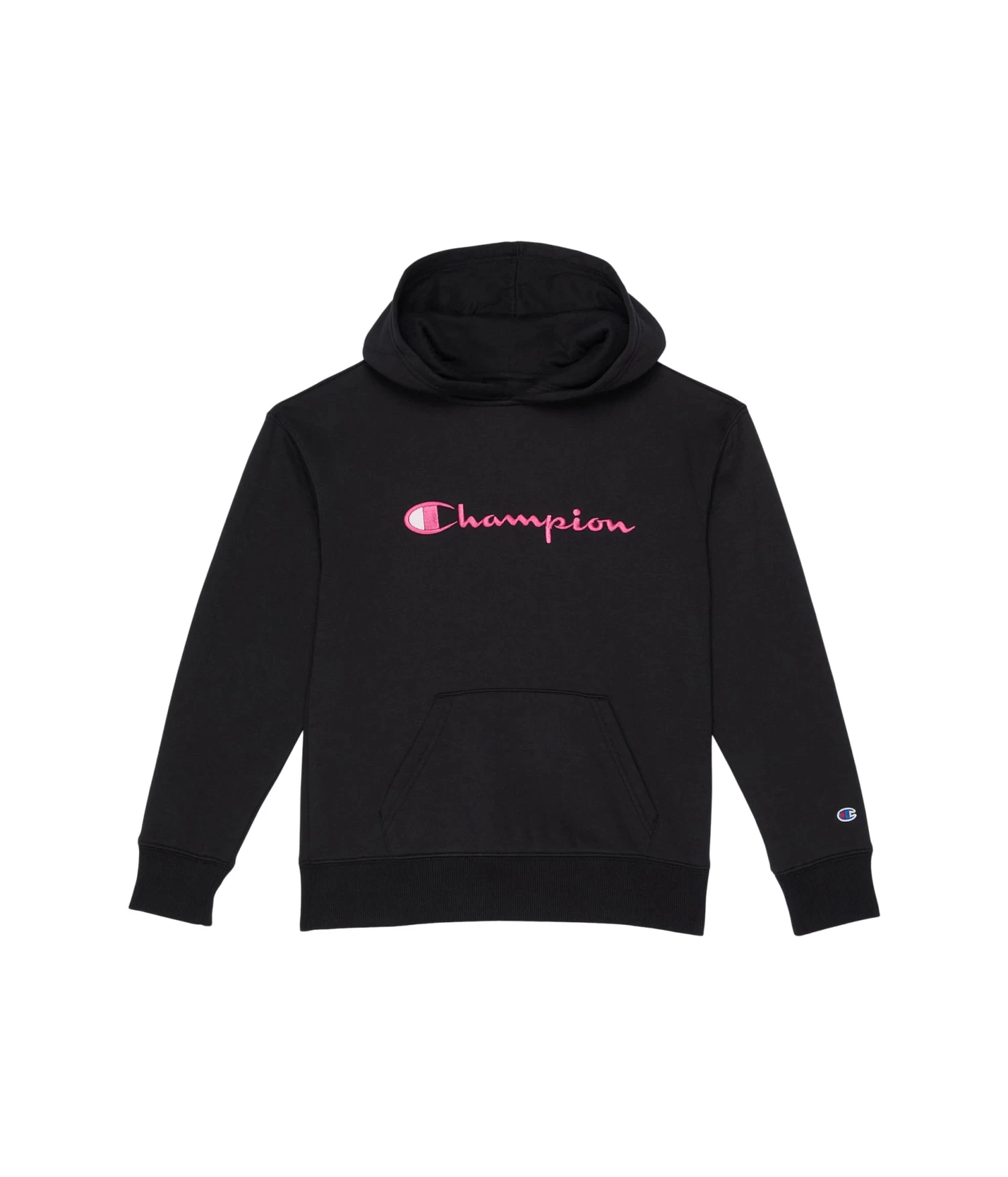 Champion Kids Classic Script Fleece Hoodie (Big Kids)
