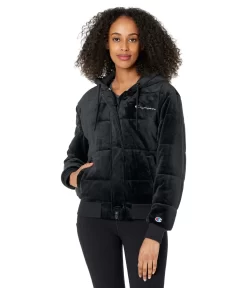 Champion Velour Puffer Jacket