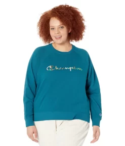 Champion Plus Size Campus French Terry Crew