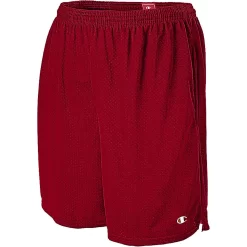Champion Men's Scarlet 3.7-Ounce Mesh Short With Pockets