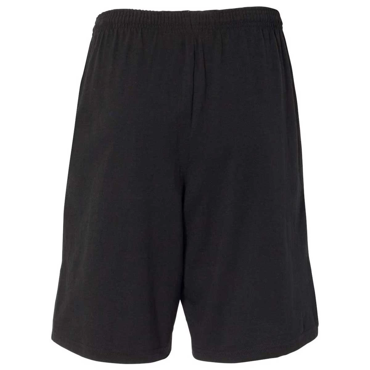 Champion Men's Black 9" Inseam Cotton Jersey Shorts With Pocket - Image 2
