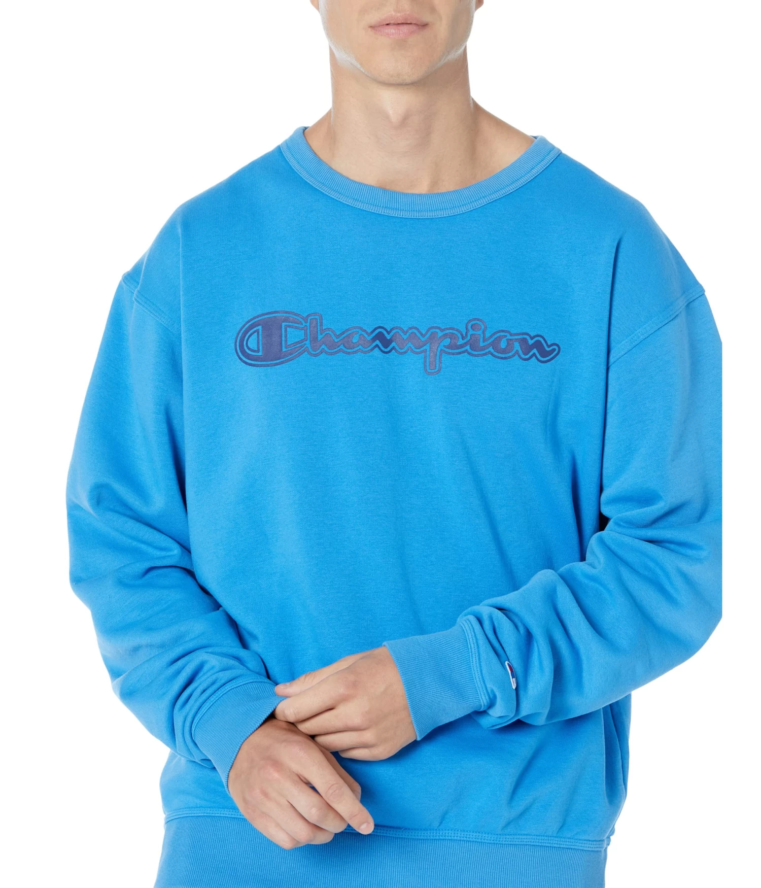 Champion Vintage Wash Varsity Crew Sweatshirt - Image 3