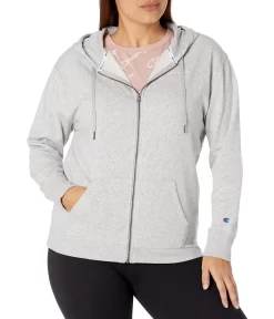 Champion Plus Campus French Terry Zip Hoodie