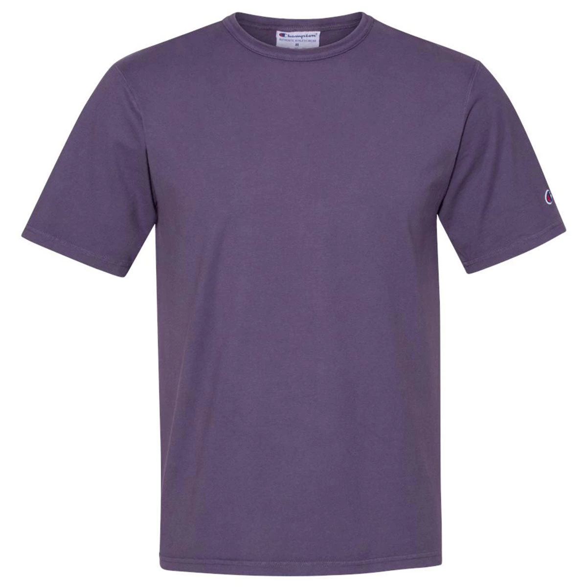 Champion Men's Grape Soda Garment Dyed Short Sleeve T-Shirt