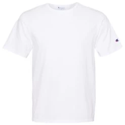Champion Men's White Garment Dyed Short Sleeve T-Shirt