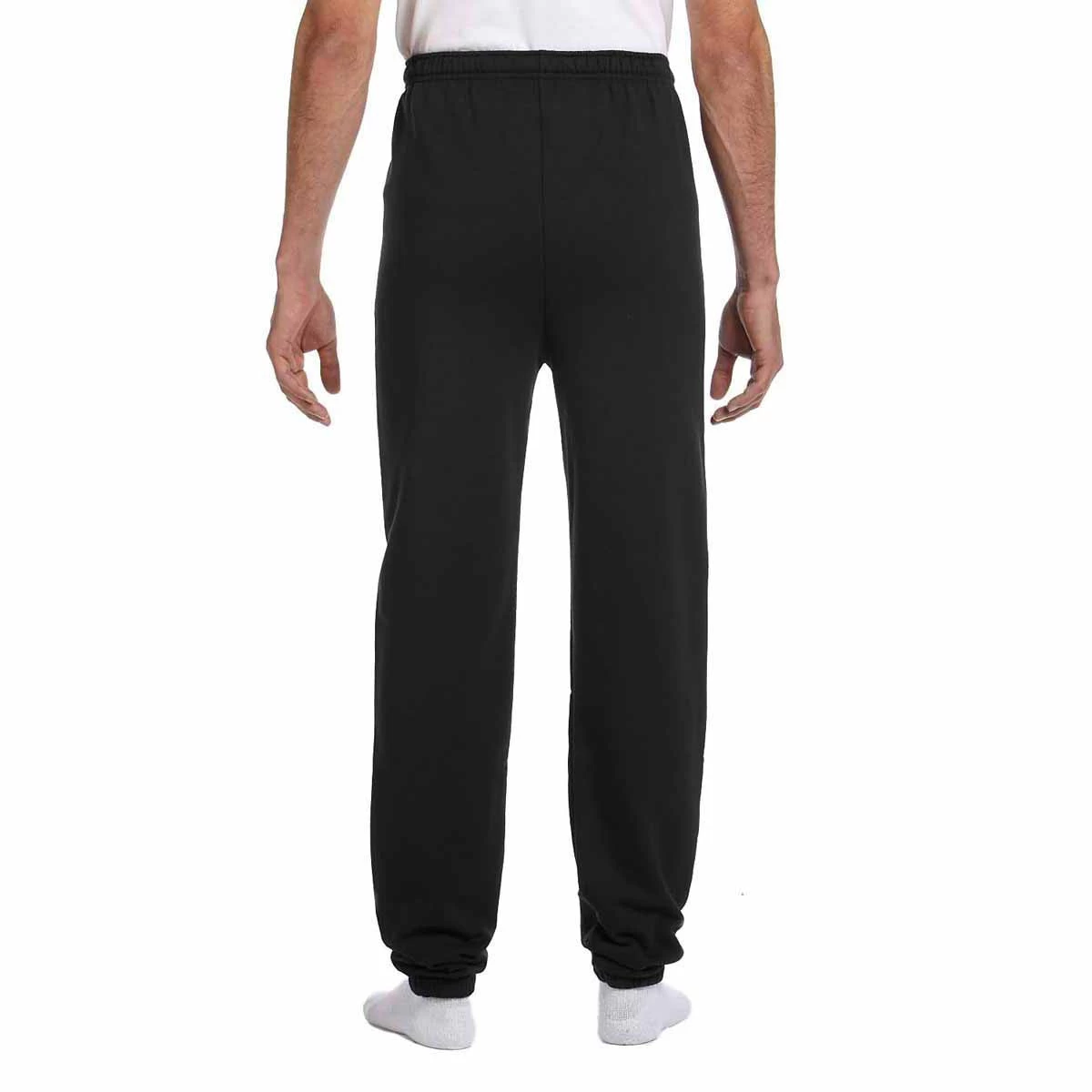 Champion Men's Black Eco 9-Ounce Fleece Pant - Image 4