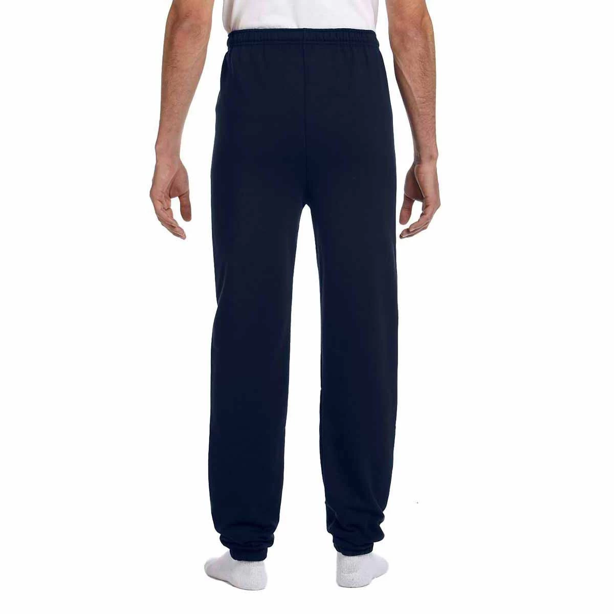 Champion Men's Navy Eco 9-Ounce Fleece Pant - Image 4
