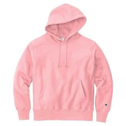 Champion Men's Pink Candy Reverse Weave Hooded Sweatshirt