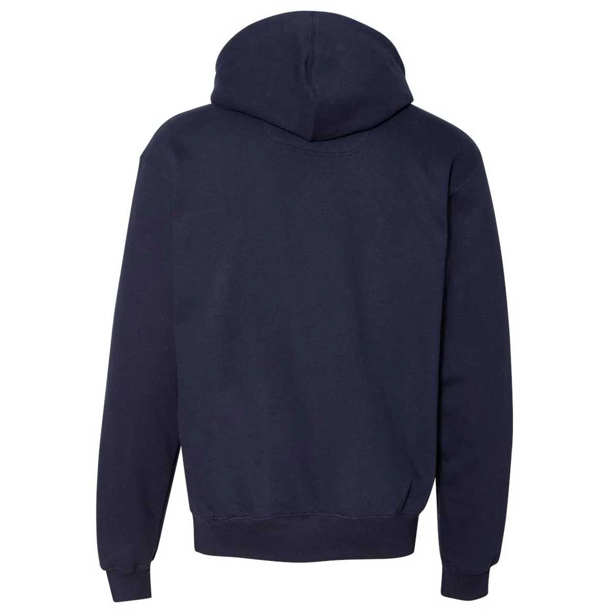 Champion Men's Navy Cotton Max Hooded Sweatshirt - Image 2