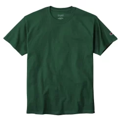 Champion Men's Dark Green Heritage 6-oz Jersey Tee