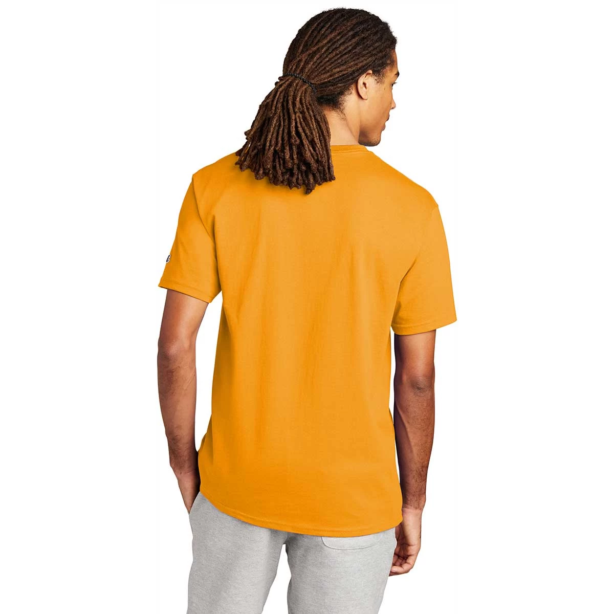 Champion Men's Gold Heritage 6-oz Jersey Tee - Image 4