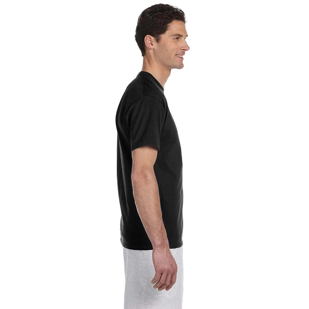 Champion Men's Black S/S T-Shirt - Image 4