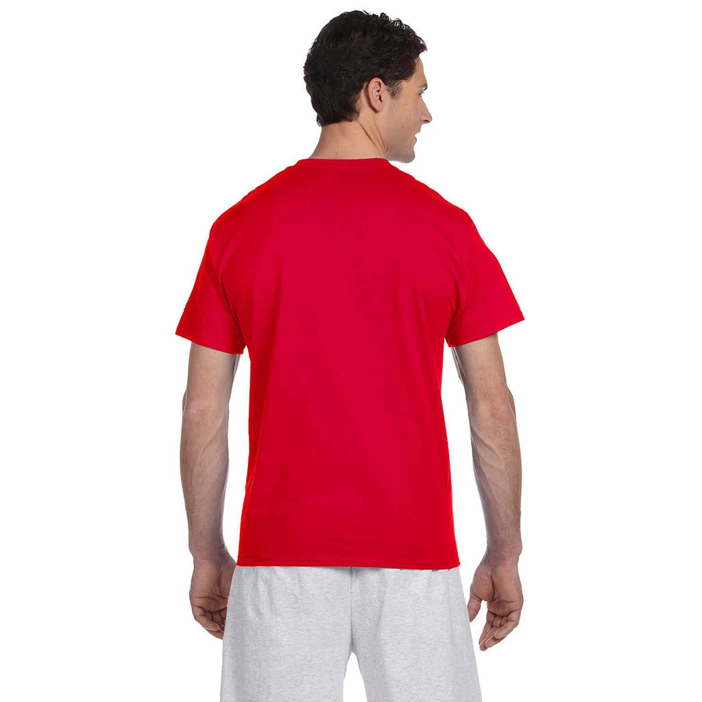 Champion Men's Red S/S T-Shirt - Image 3