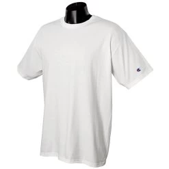 Champion Men's White S/S T-Shirt